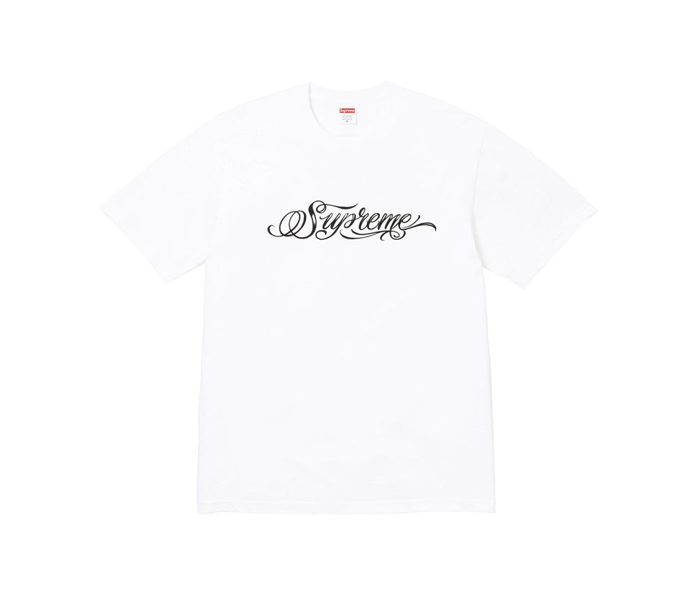 Supreme Script Tee White