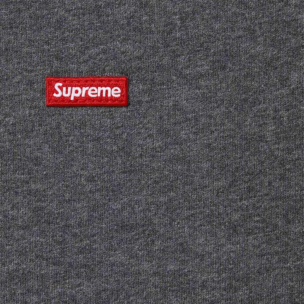 Supreme Small Box L/S Tee Charcoal