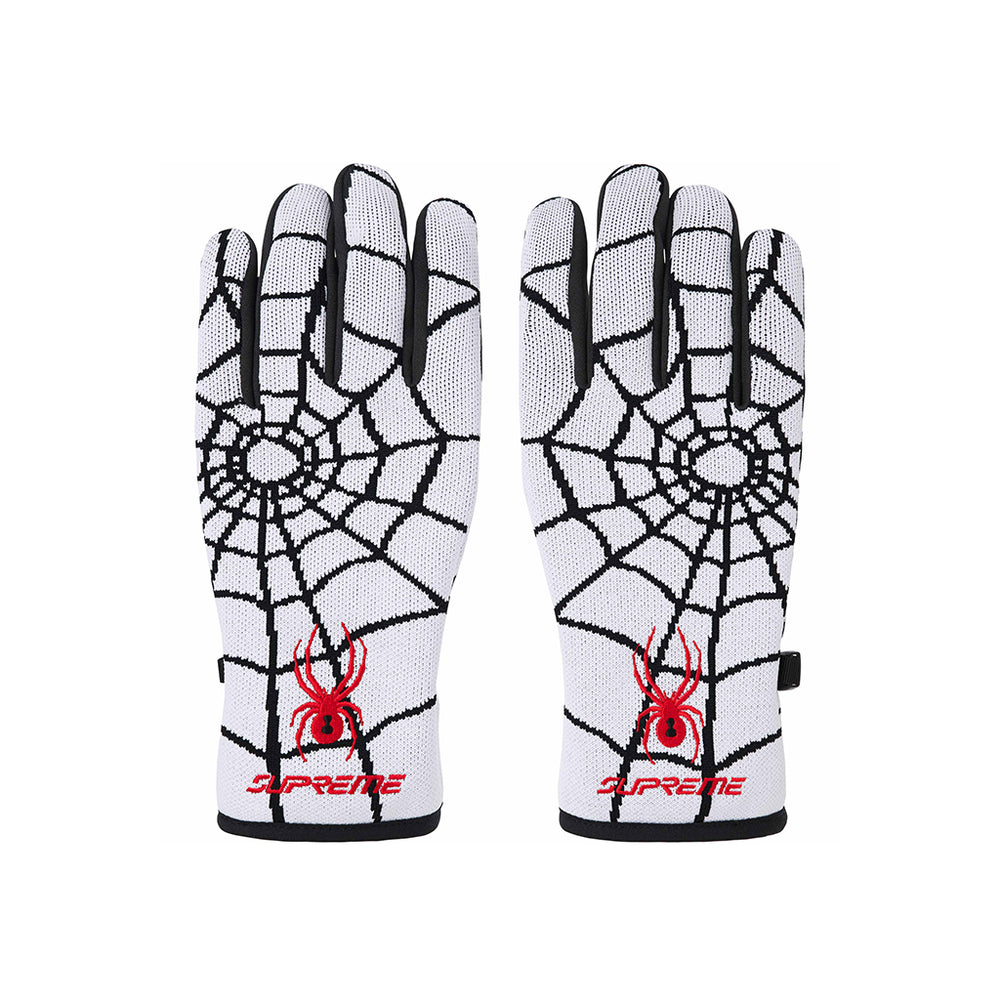 Supreme Spyder Gloves White