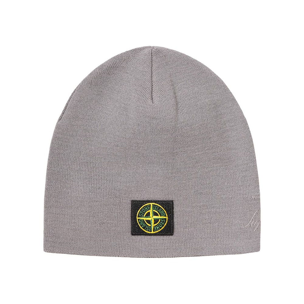 Supreme Stone Island Reflective Beanie Grey