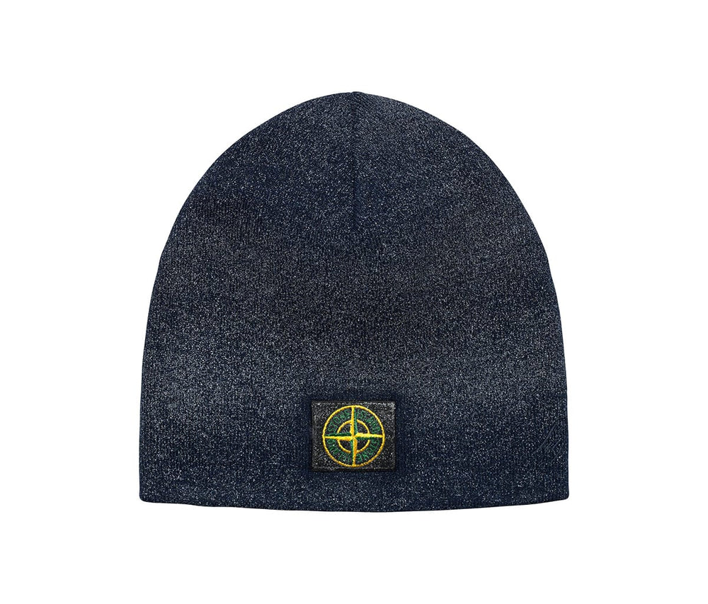 Supreme Stone Island Reflective Beanie Navy