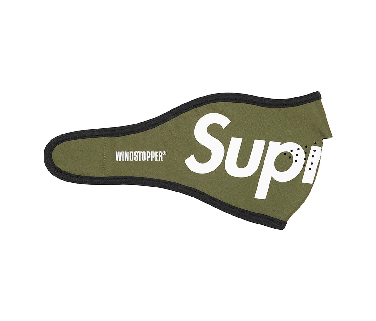 Supreme WINDSTOPPER Facemask Olive