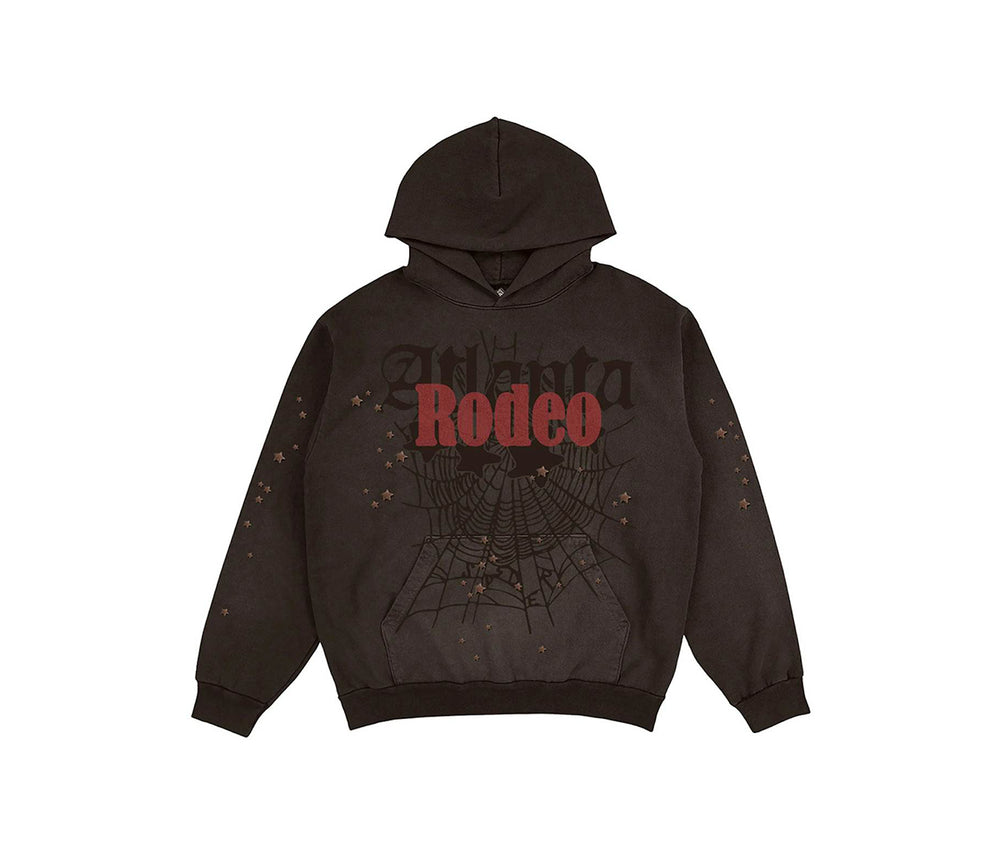 Travis Scott Cactus Jack x Sp5der Days Before Rodeo Hoodie Brown