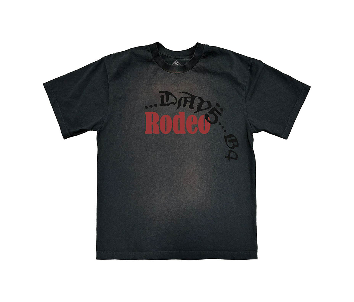 Days Before Rodeo Rug Merch Travis Scott Cactus Jack x Sp5der Days Before Rodeo I Tee Black ...
