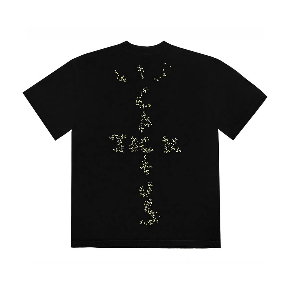 Travis Scott McDonald's Sesame Inv T-shirt Black Brown