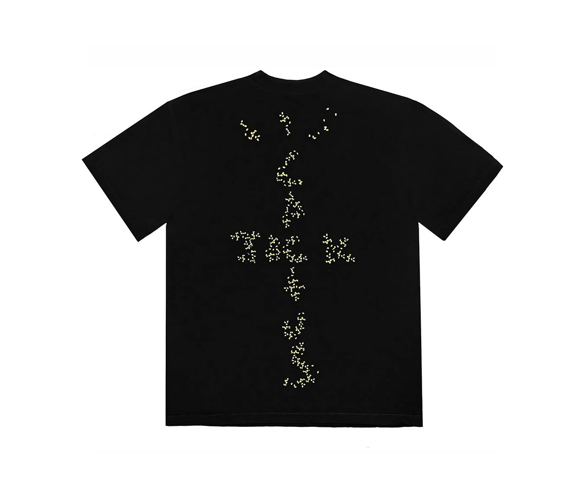 Travis Scott McDonald's Sesame Inv T-shirt Black Brown