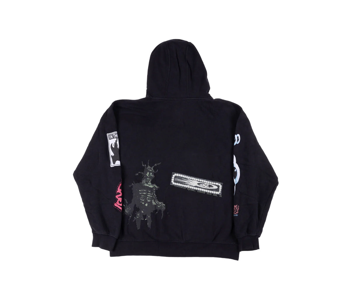 Travis Scott O2 Pure Zip Up Hoodie Black