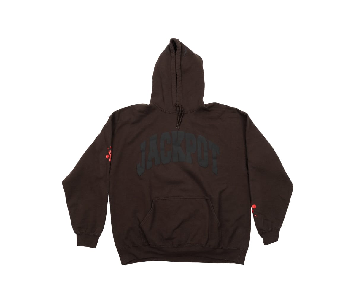 Travis Scott Road to Utopia Las Vegas Jackpot Hoodie Brown