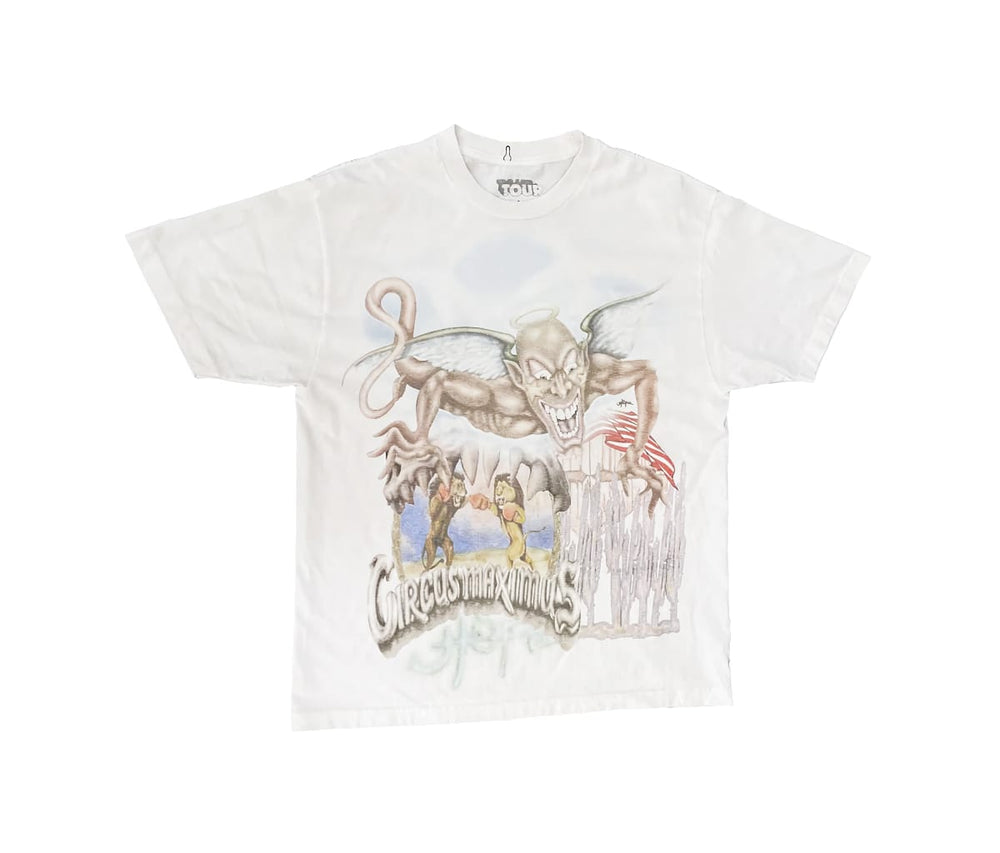 Travis Scott Utopia Circus Maximus 2023 Tour III Tee White