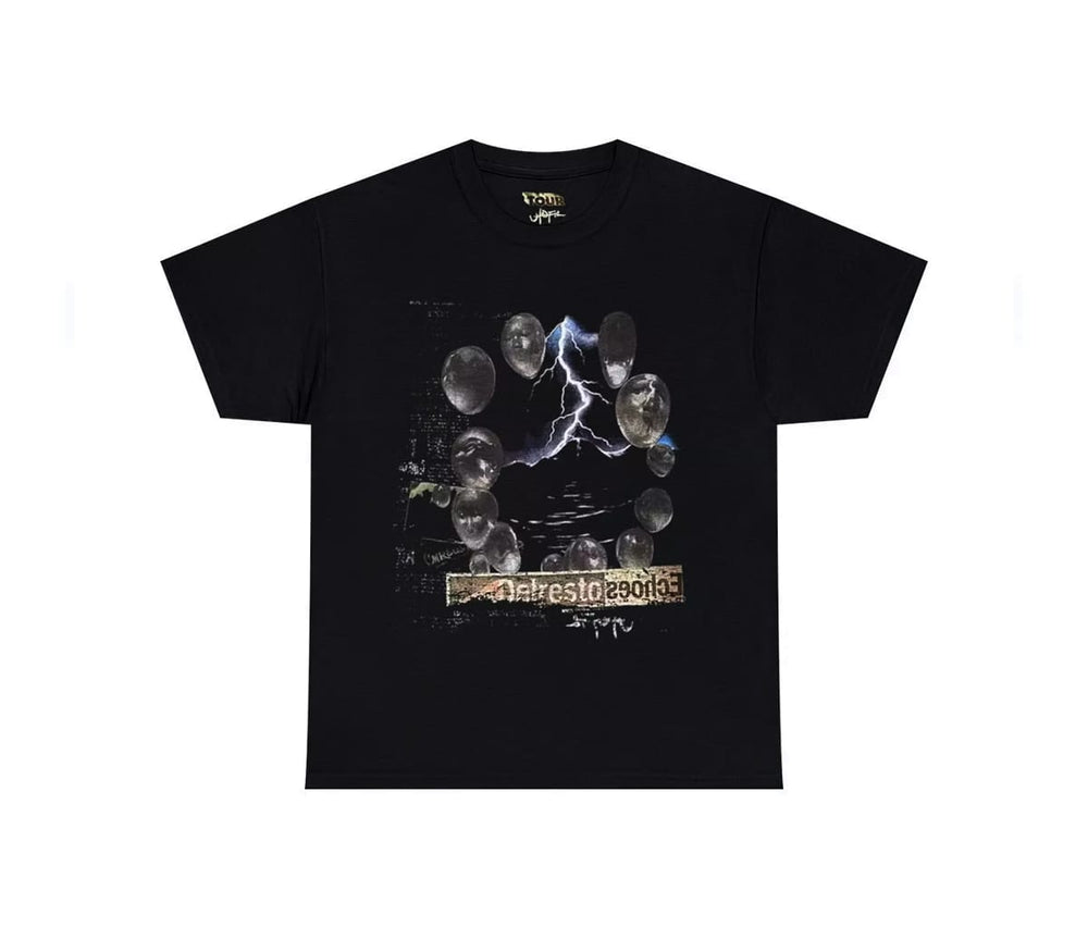 Travis Scott Utopia Echoes Circus Maximus Tee Black