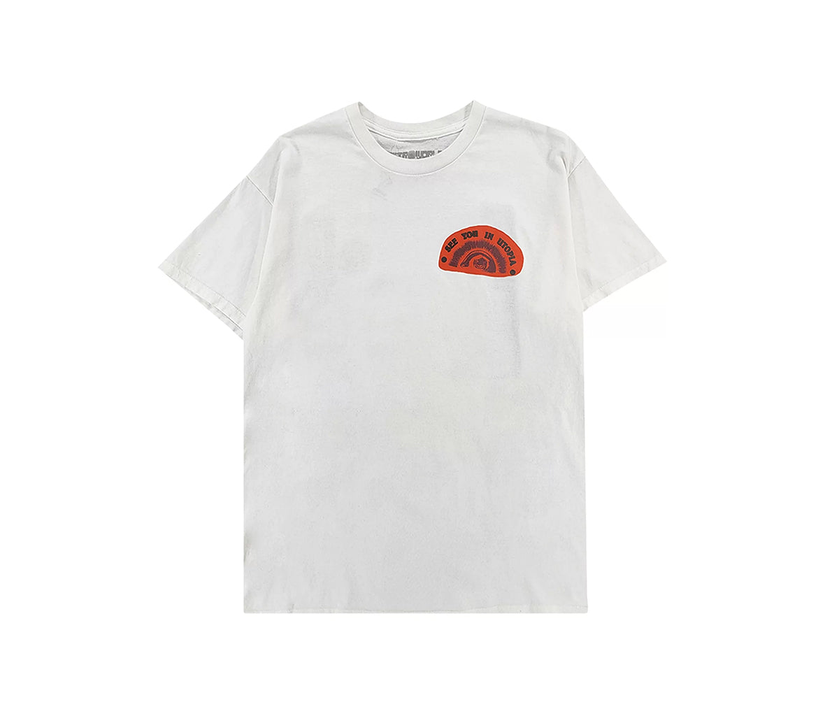 Travis Scott Utopia Three Hands Tee White