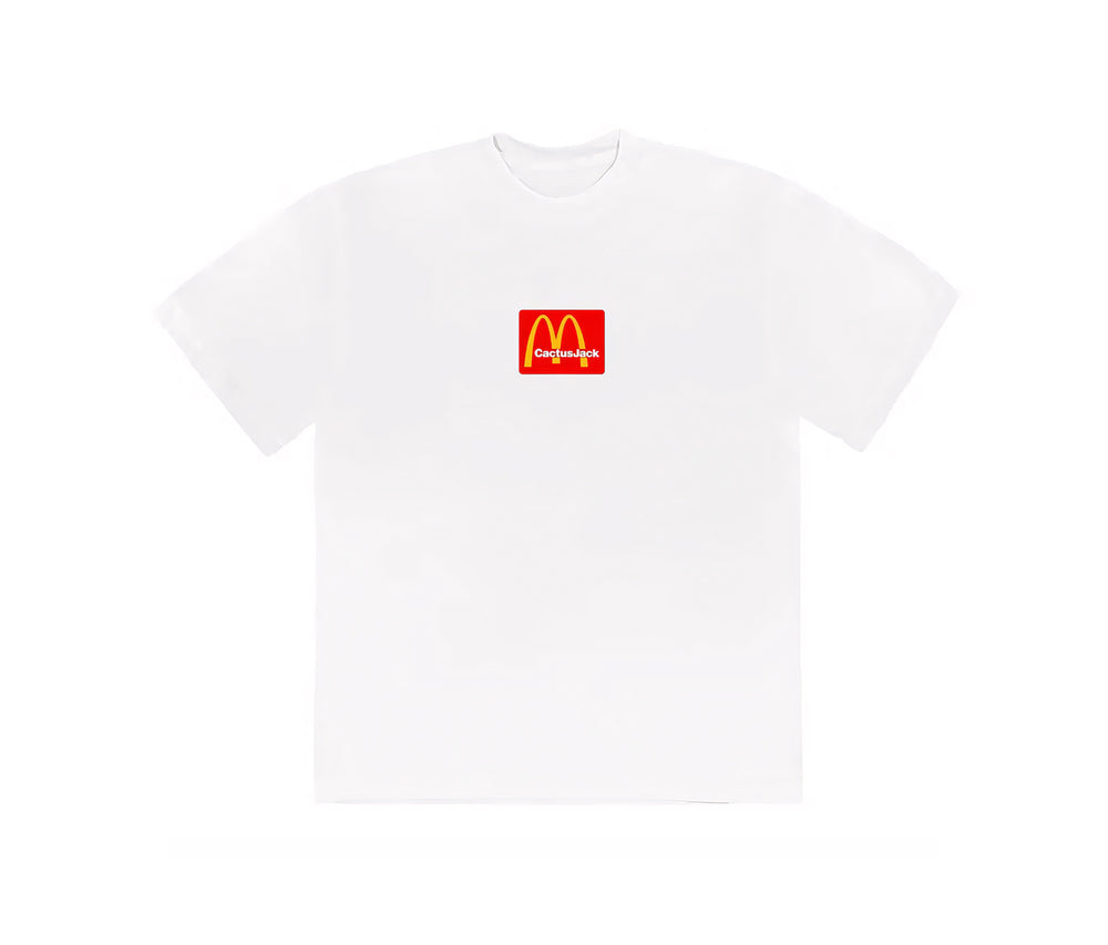 Travis Scott McDonald's Sesame T-shirt White