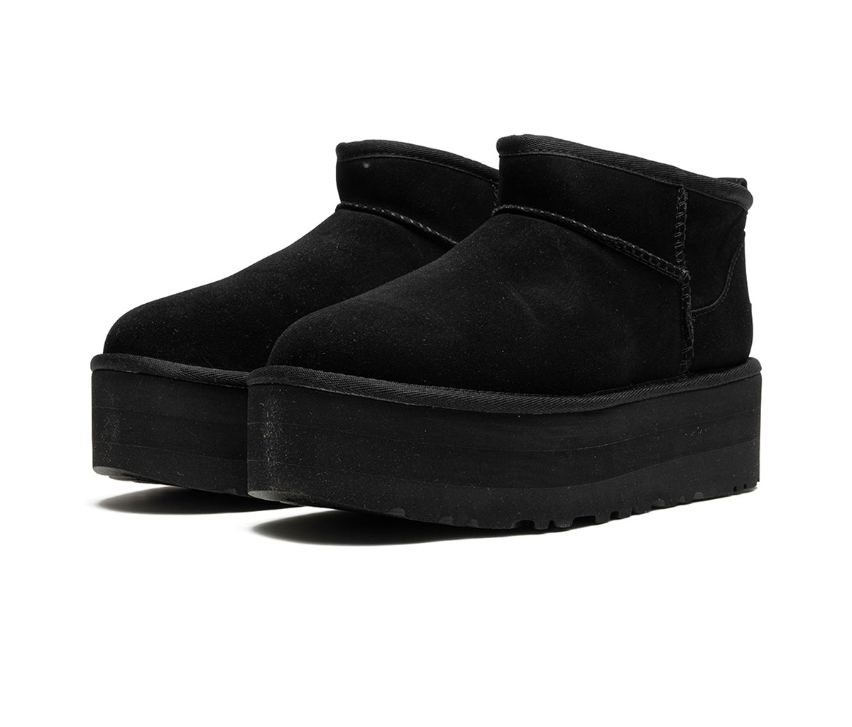 UGG Classic Ultra Mini Platform Boot Black (W)