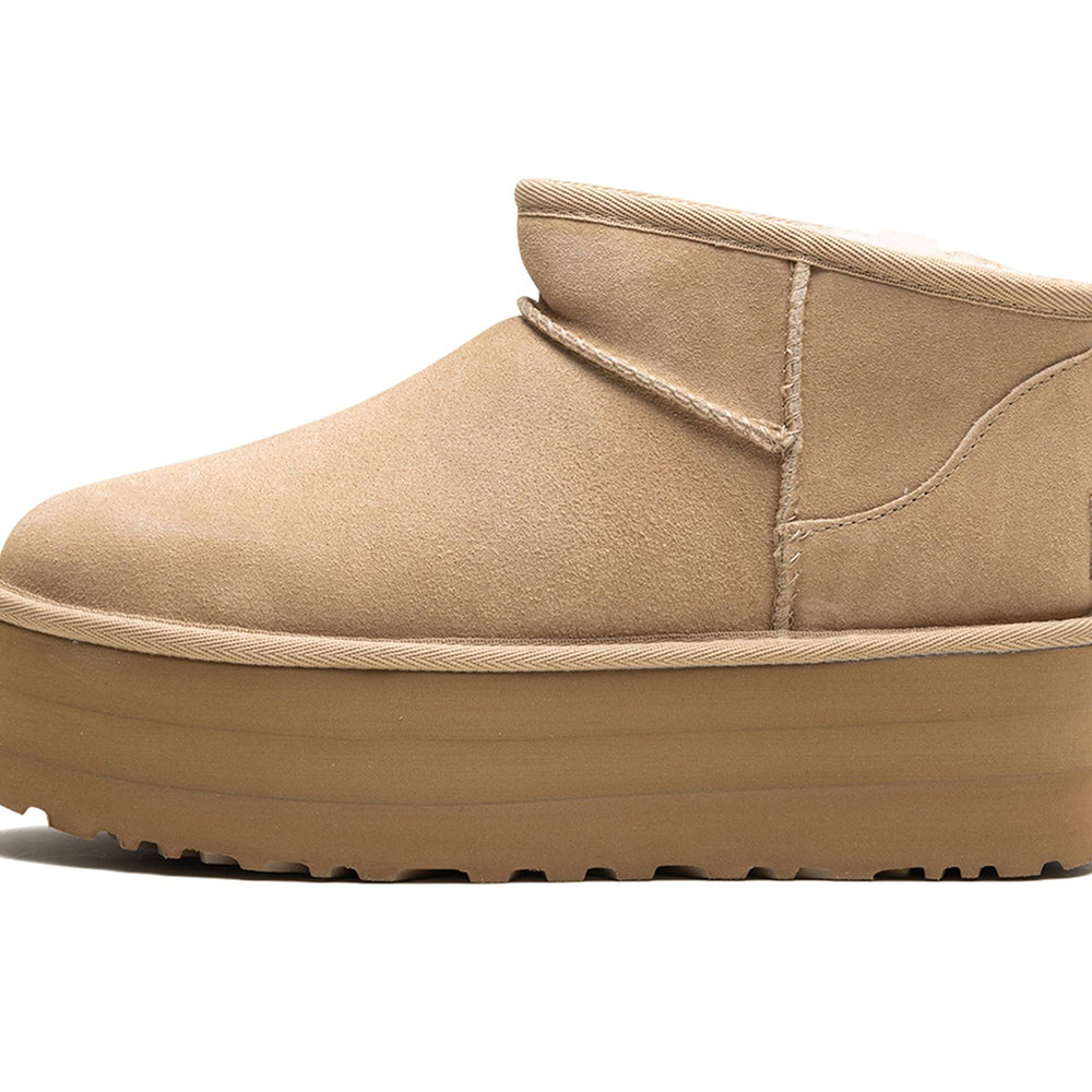 UGG Classic Ultra Mini Platform Boot Sand (W)