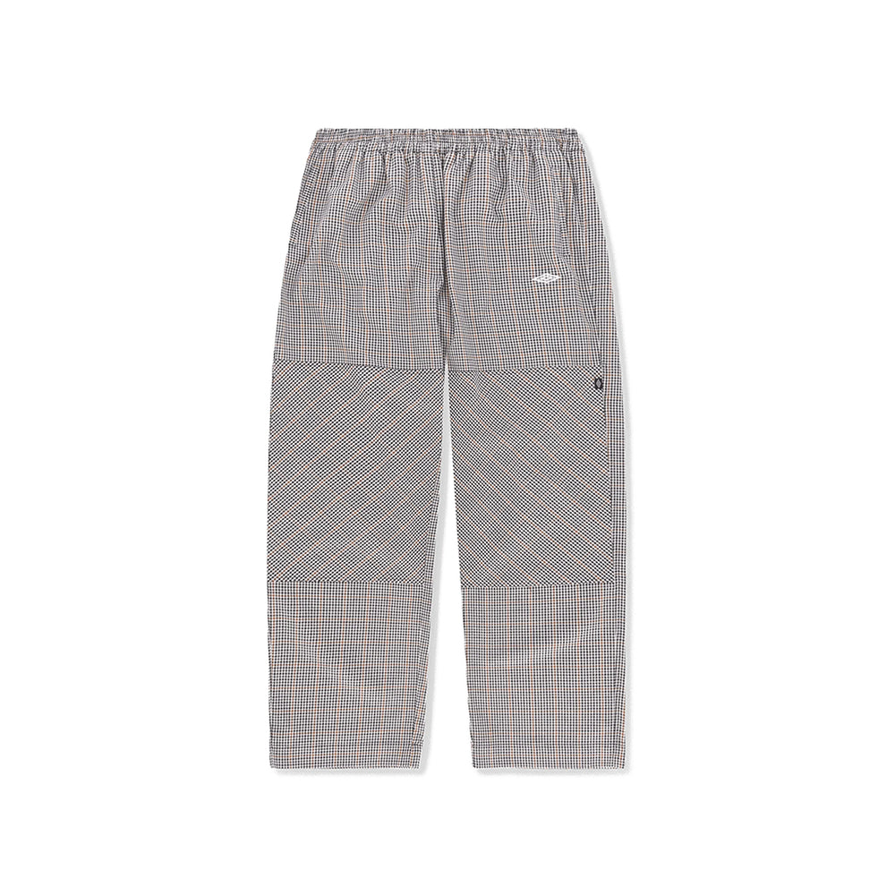 Umbro Checked Double Knee Pants Brown Black