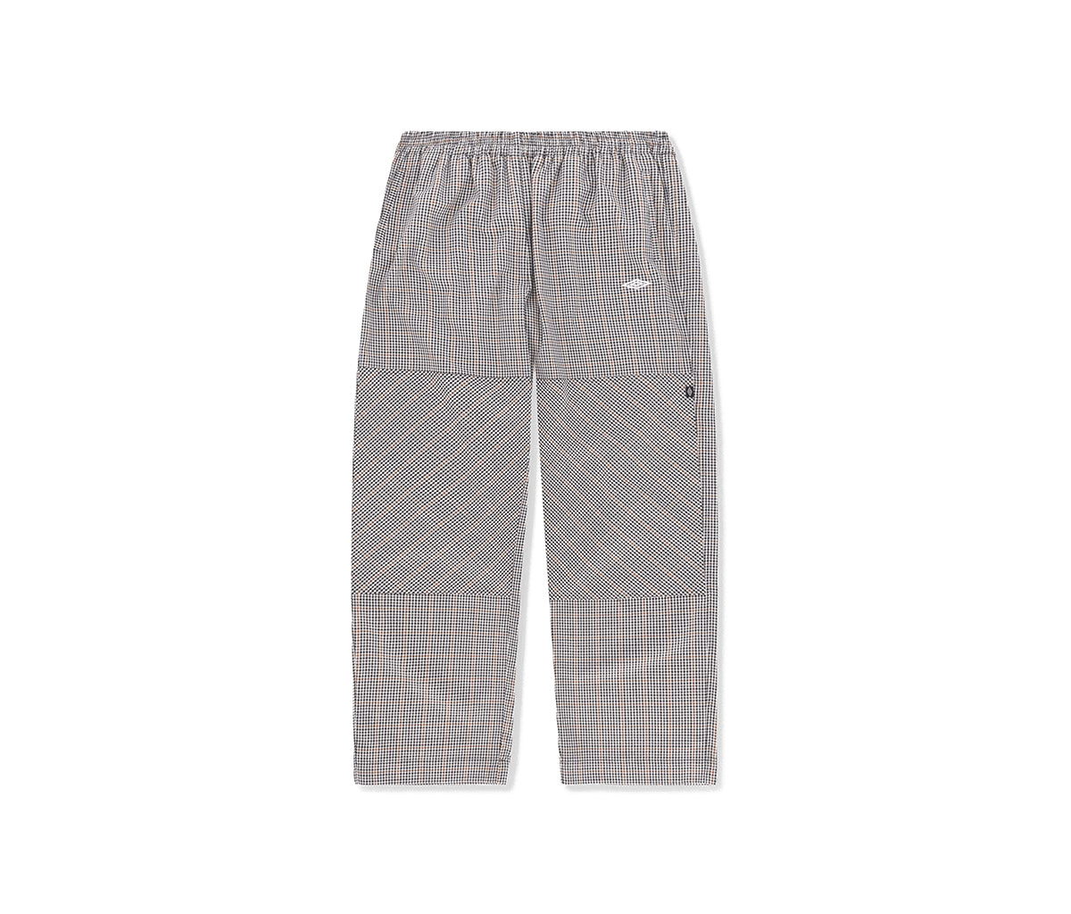 Umbro Checked Double Knee Pants Brown Black