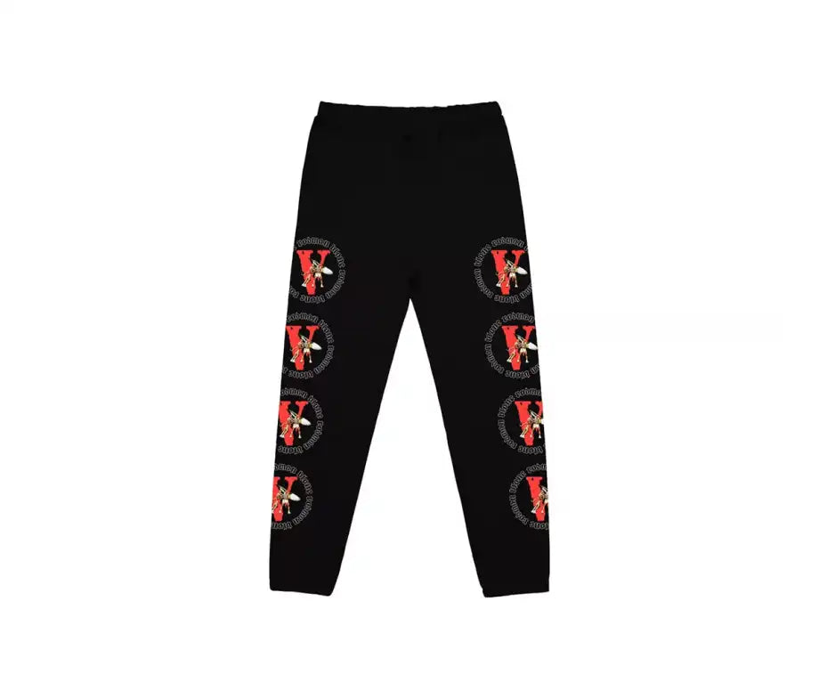 Vlone x Rodman Devil Sweatpants Black