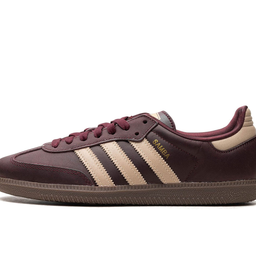 adidas Samba OG Maroon Crystal Sand (W)