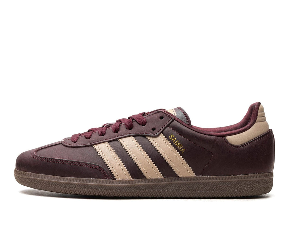 adidas Samba OG Maroon Crystal Sand (W)