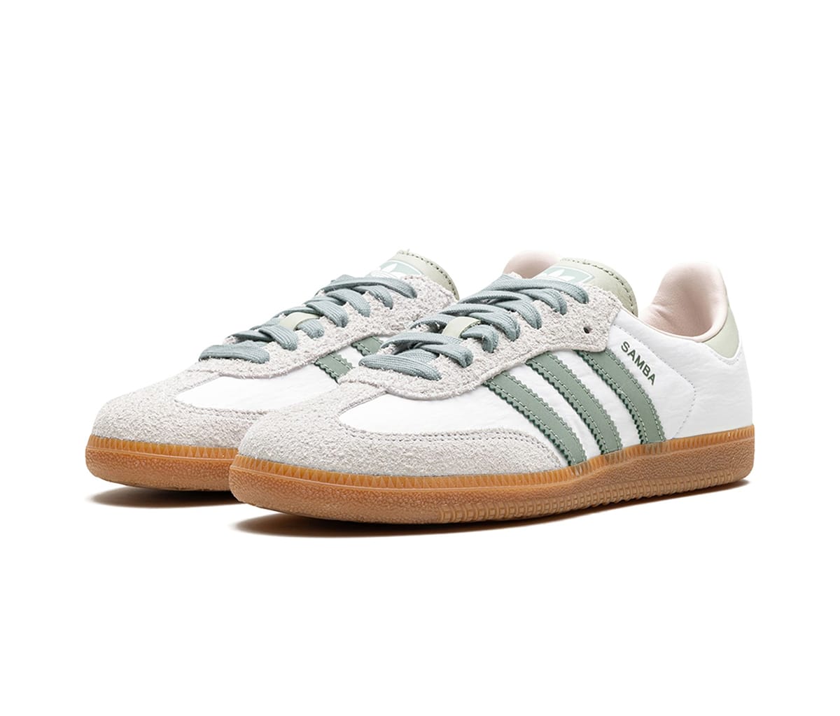 adidas Samba OG Silver Green Putty Mauve (W)