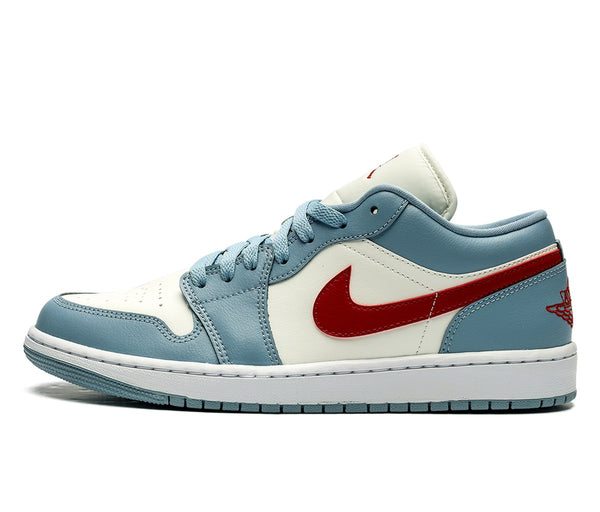 Air Jordan 1 Low Blue Whisper Dune Red (W) – Air Jordan
