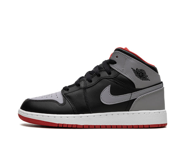Air Jordan 1 Mid Bred Shadow (GS) – Air Jordan