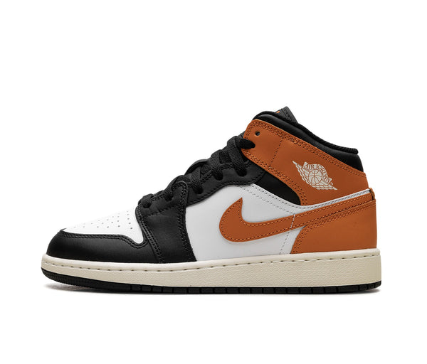 Air Jordan 1 Mid Black Toe Starfish (GS) – Air Jordan