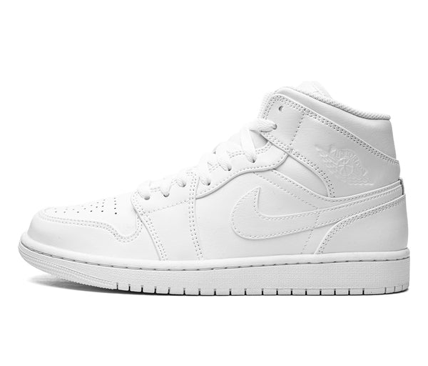 Air Jordan 1 Mid Triple White – Air Jordan