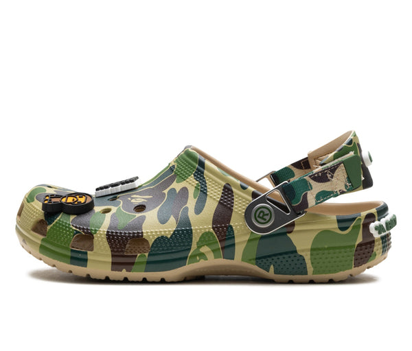 Crocs Classic Clog A Bathing Ape ABC Camo Green – Crocs