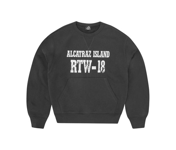 Corteiz Air 18 Crewneck Black – Corteiz