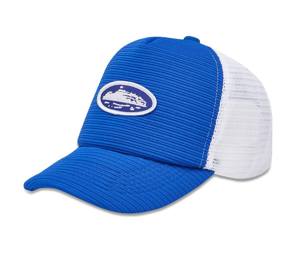 Corteiz Short Peak Trucker Royal Blue – Corteiz