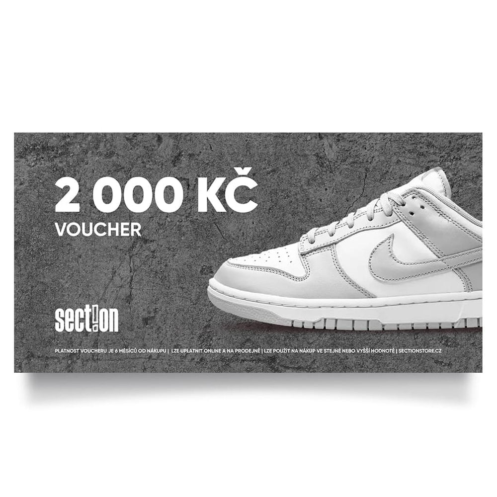 Dárkový voucher - 2000 Kč