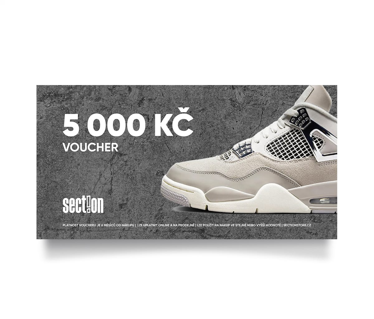 Dárkový voucher - 5000 Kč