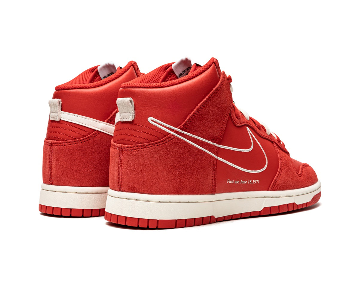 dunk high red first use