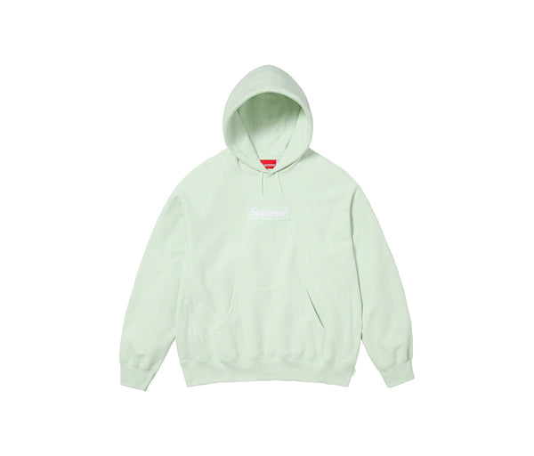 Supreme Box Logo Hooded Sweatshirt Light Green (2023) – Supreme