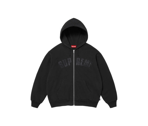 Supreme Arc Thermal Lined Zip Up Hooded Sweatshirt Black – Supreme
