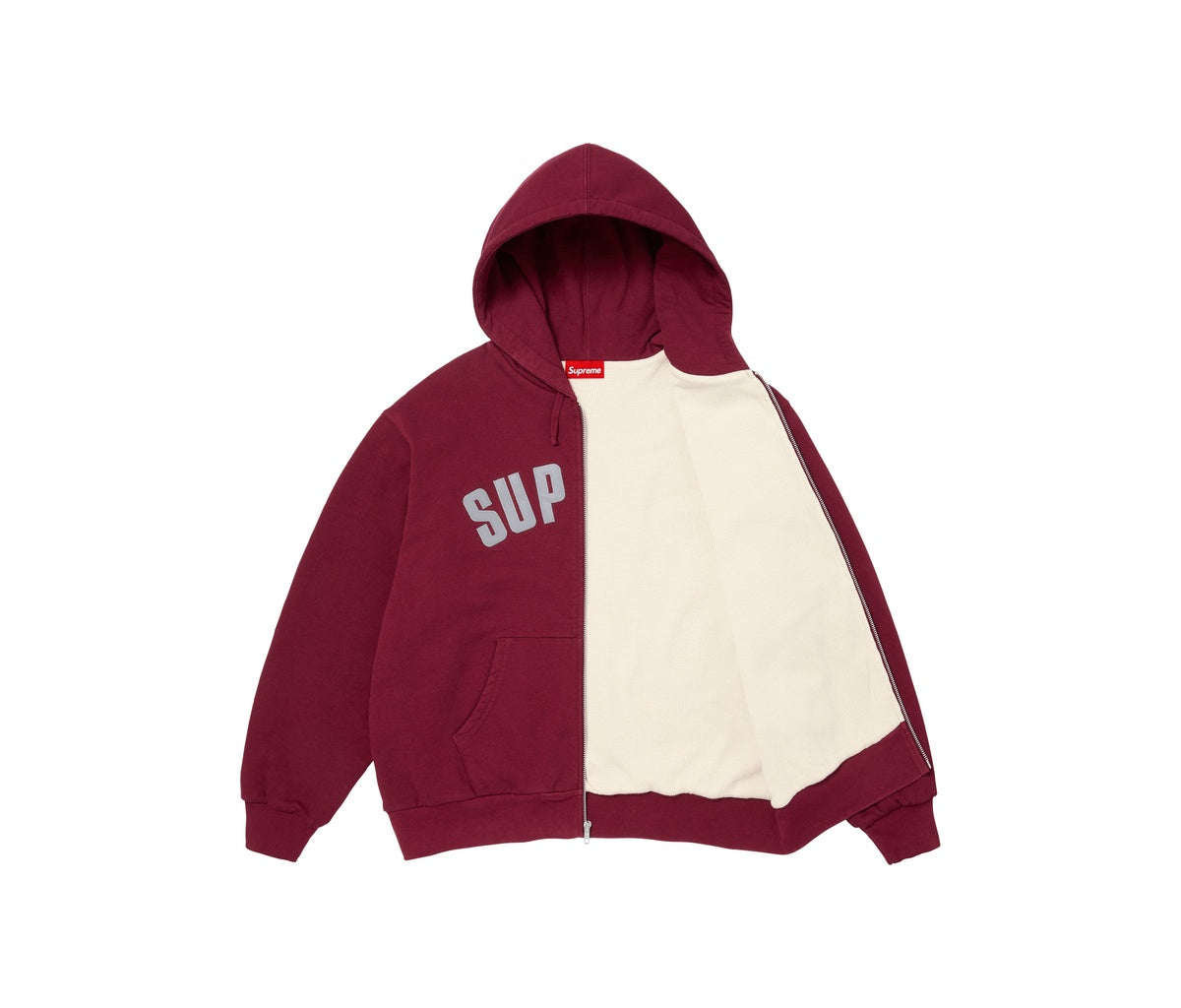 Supreme Arc Thermal Lined Zip Up Hooded Sweatshirt – Section Store