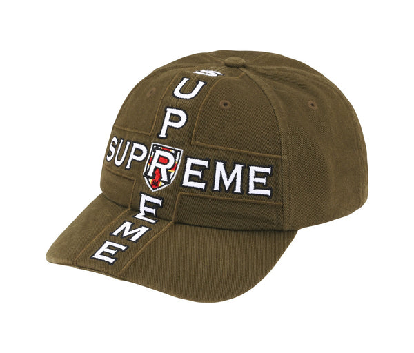 Supreme Cross 6-Panel Olive – Supreme