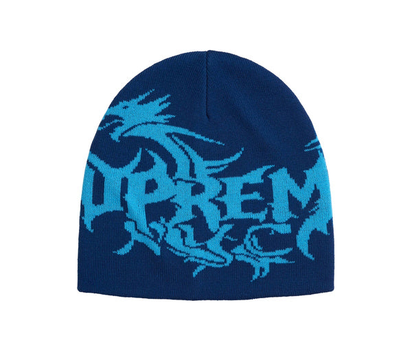 Supreme Dragon Beanie Navy – Supreme