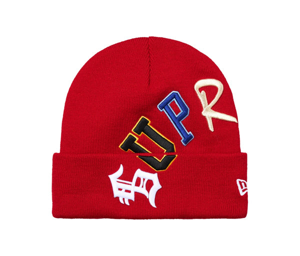 Supreme New Era Arc Beanie Red – Supreme