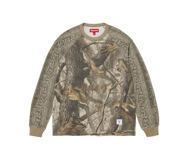 Supreme Wildlife Camo Raglan L/S Top Realtree® Hardwoods Camo – Supreme