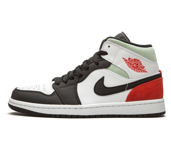 Air Jordan 1 Mid Red Black Toe – Air Jordan