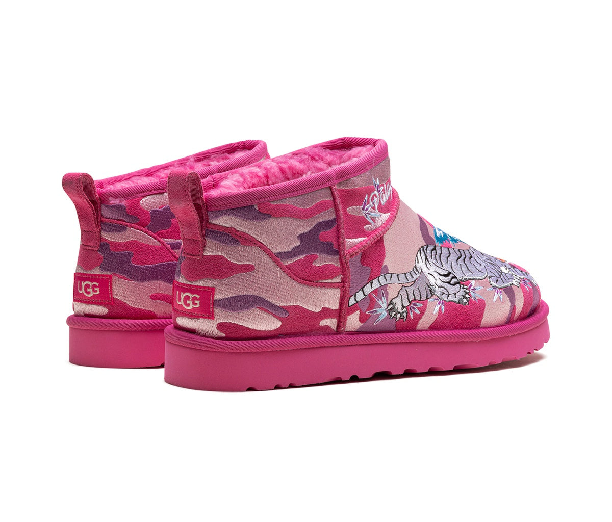 UGG Classic Ultra Mini Boot Palace Pink Camo – Section Store