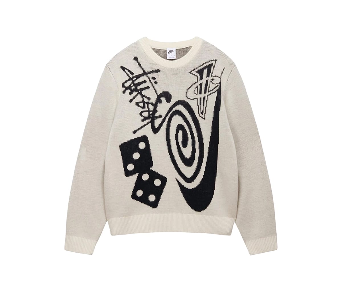 Nike x Stussy Knit Sweater Natural - Section Prague